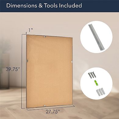 Head West Oil Rubbed Bronze Tone Wall Mirror