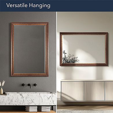 Head West Oil Rubbed Bronze Tone Medium Wall Mirror