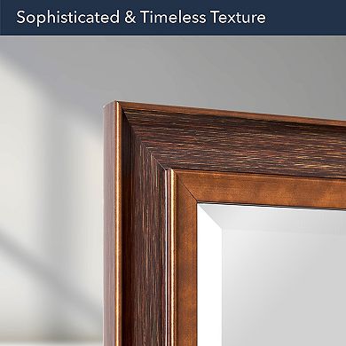 Head West Oil Rubbed Bronze Tone Medium Wall Mirror