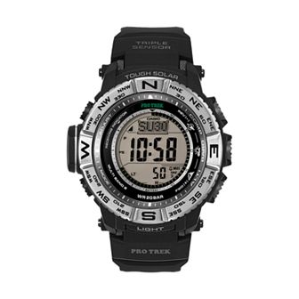Casio Men's PRO TREK Digital Solar Watch - PRW3500-1CR