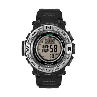 Casio Men's PRO TREK Digital Solar Watch - PRW3500-1CR