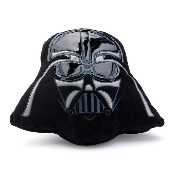 Star Wars Darth Vader Pillow 12”x 11.5” Blue Throw