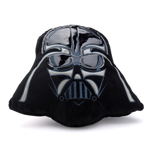 Darth Vader - Star Wars Art - Blue Black Throw Pillow