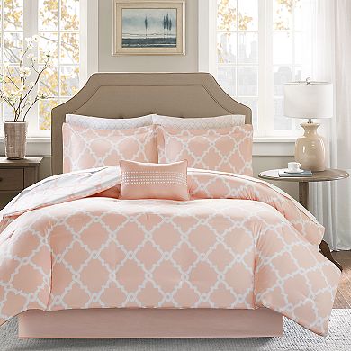 Madison Park Essentials Almaden Reversible Comforter Set with Cotton Sheets