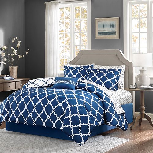 Madison Park Essentials Almaden Comforter And Sheet Set