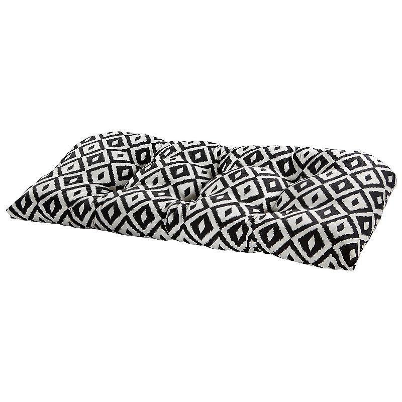 UPC 618240015946 product image for Terrasol Outdoor Settee Cushion, Black | upcitemdb.com