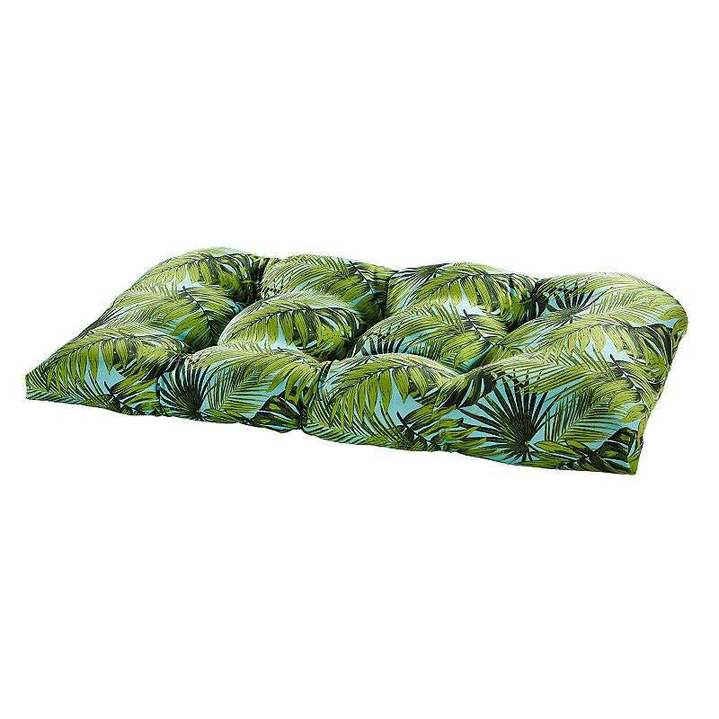 UPC 618240027703 product image for Terrasol Outdoor Settee Cushion, Blue | upcitemdb.com