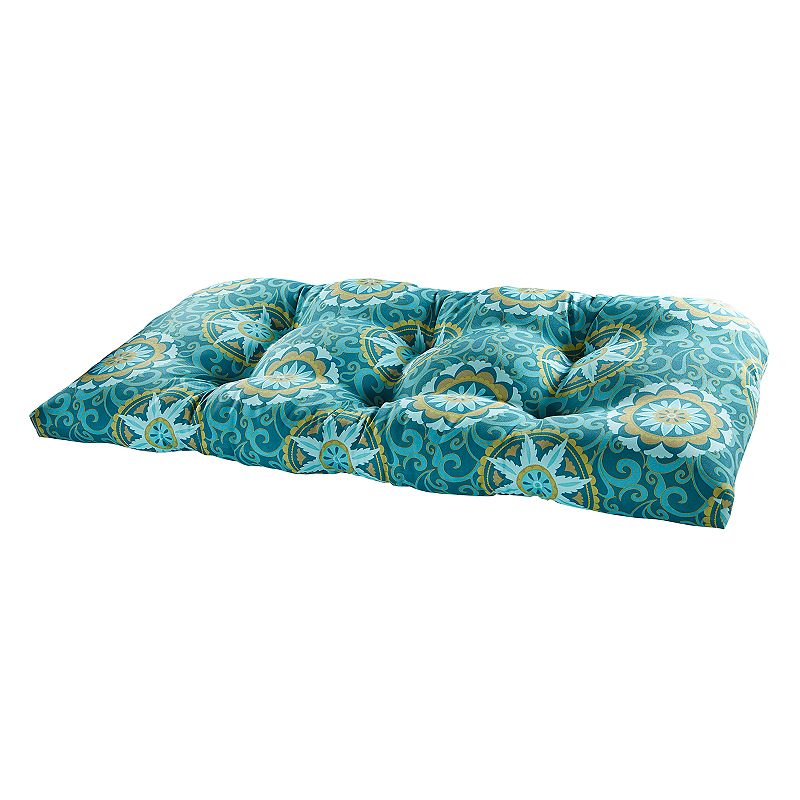 UPC 618240025242 product image for Terrasol Outdoor Settee Cushion, Blue | upcitemdb.com