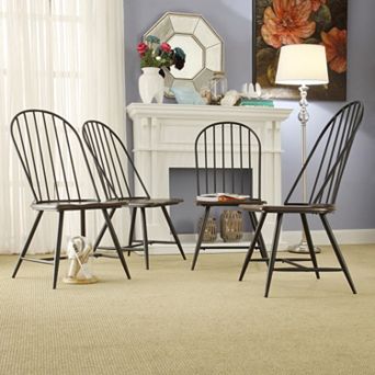 HomeVance Grayson 4 pc Dining Chair Set