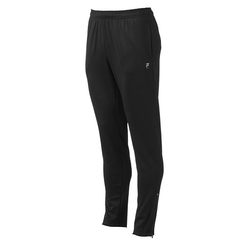 fila sport running fitted pants mens