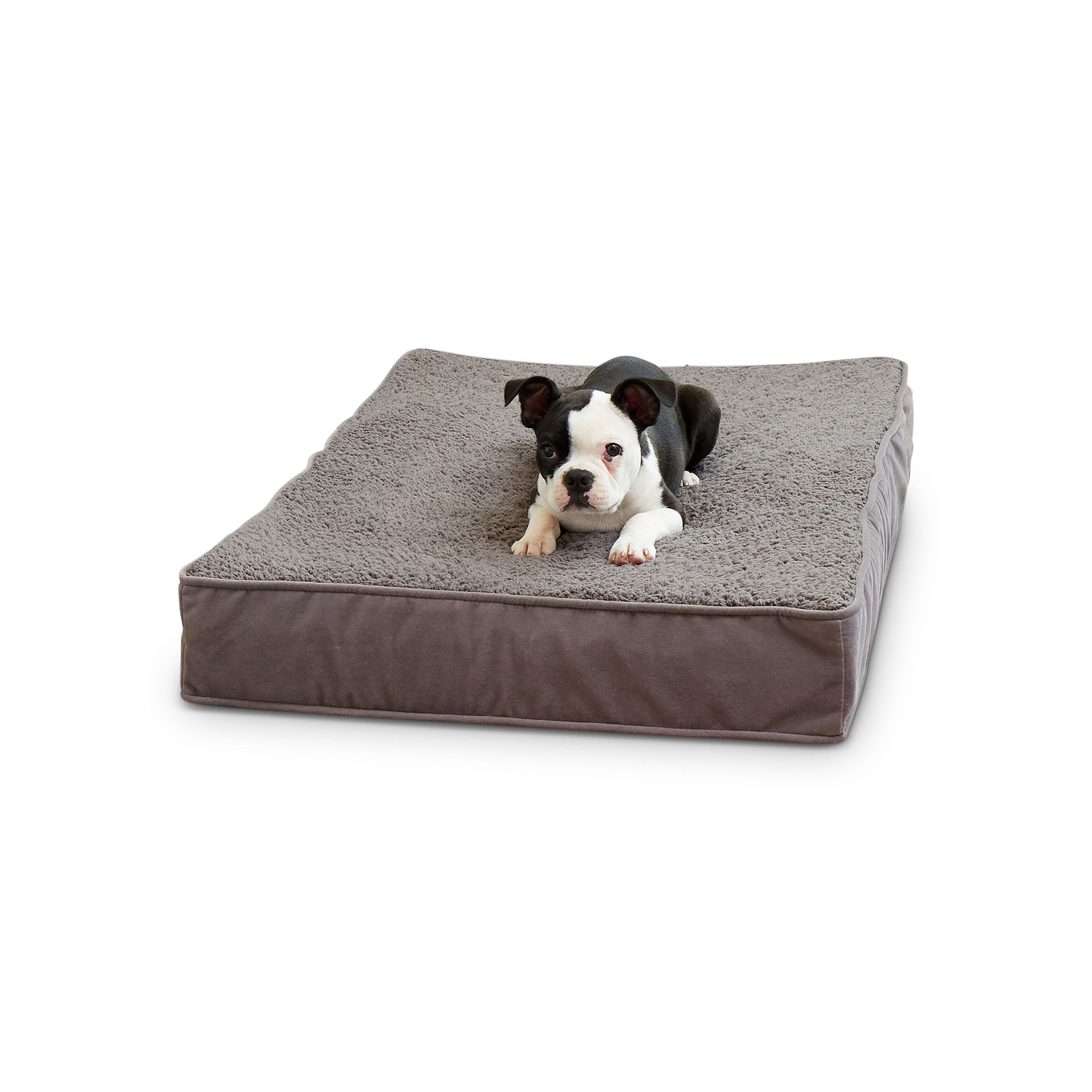 Happy Hounds Oscar Orthopedic Dog Bed, Gray
