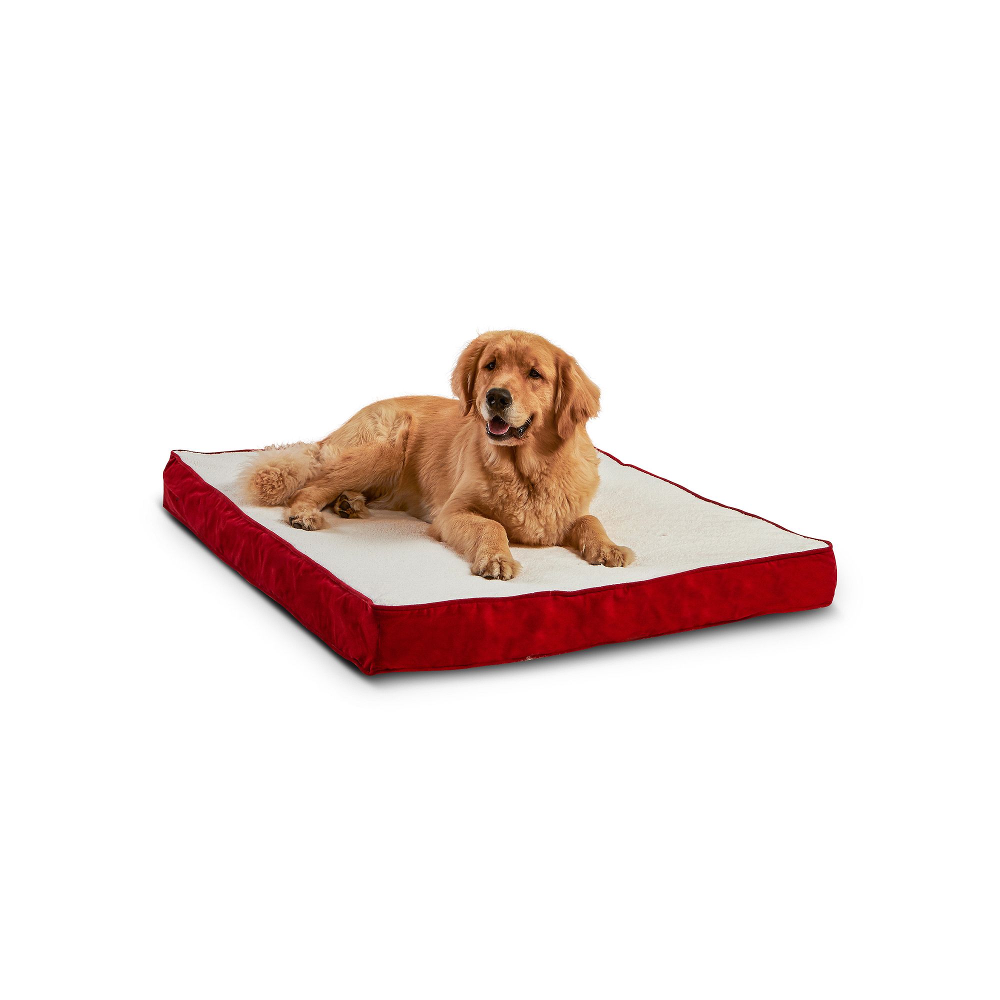 Happy Hounds Oscar Orthopedic Dog Bed, Red