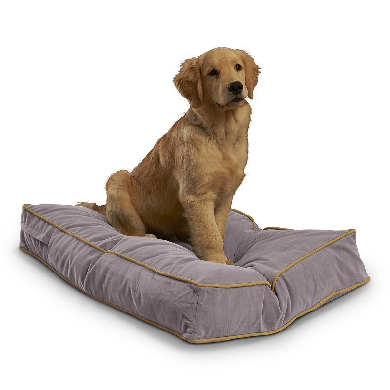 Happy Hounds Deluxe Buster Dog Bed, Grey, Small