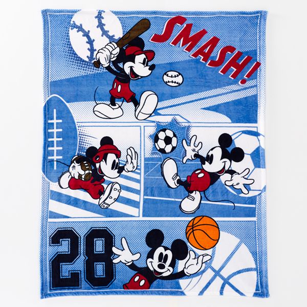 Disney S Mickey Mouse Plush Throw By Jumping Beans