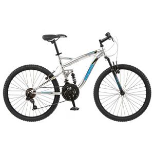 Boys Mongoose Status 2.2 24-in. Full Suspension Mountain Bike