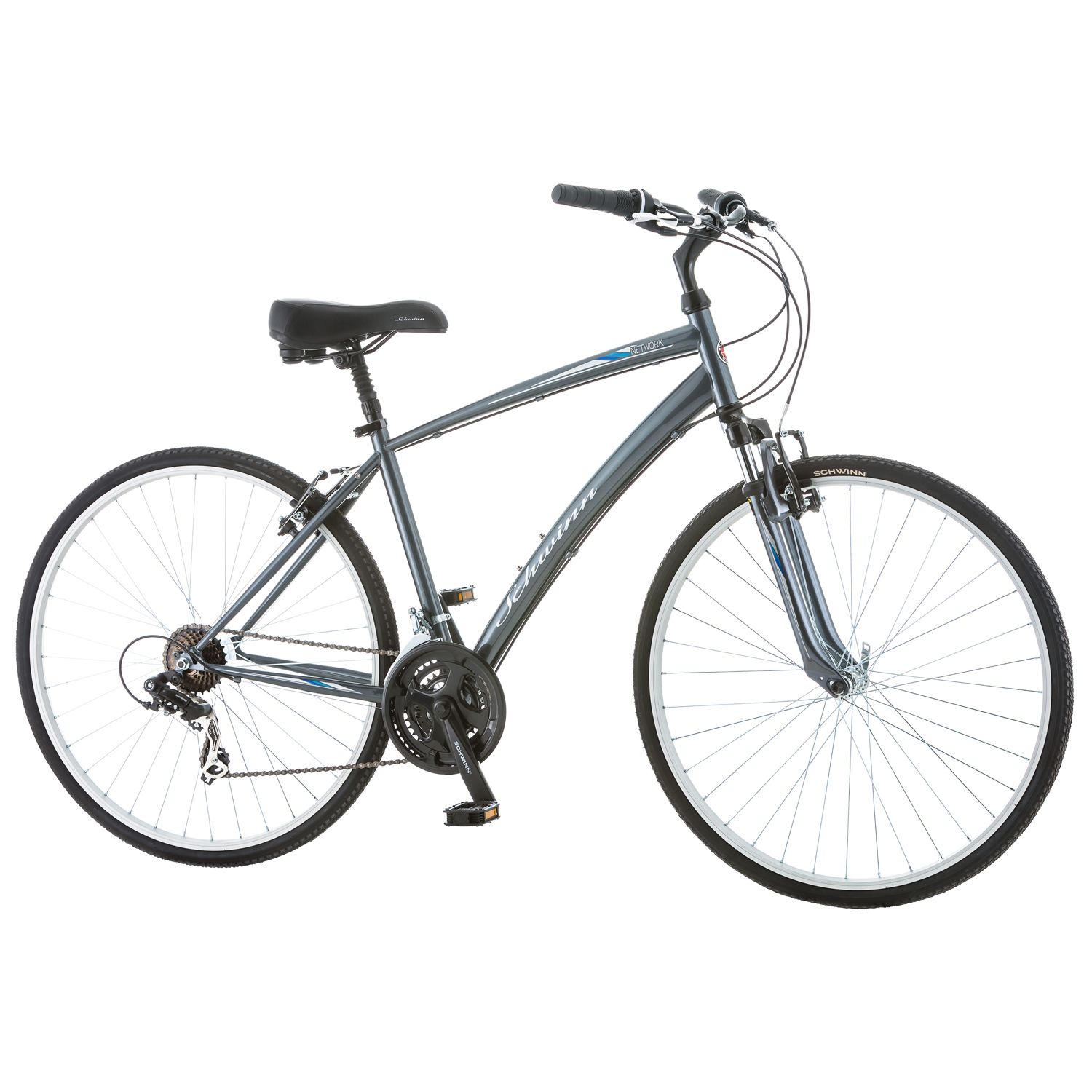 schwinn bike mens hybrid