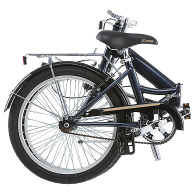 Unisex Schwinn Hinge 1-Speed 20-in. Folding Bike  