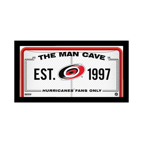 Steiner Sports Carolina Hurricanes Framed 10 x 20 Man Cave Sign