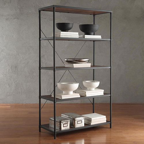 HomeVance Fallbrook Wide Bookshelf
