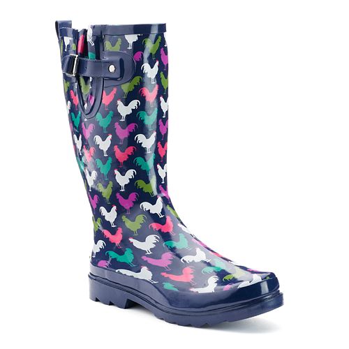 Western Chief Floral Fantasy Women's Waterproof Rain Boots