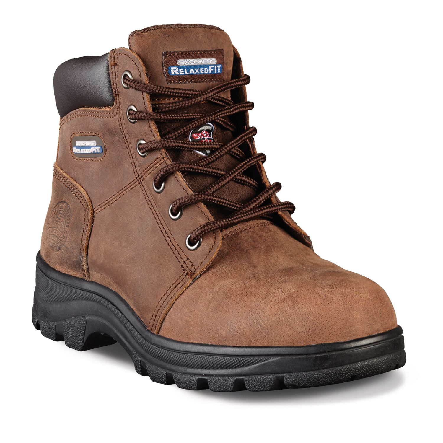 skechers for work women's workshire peril steel toe boot