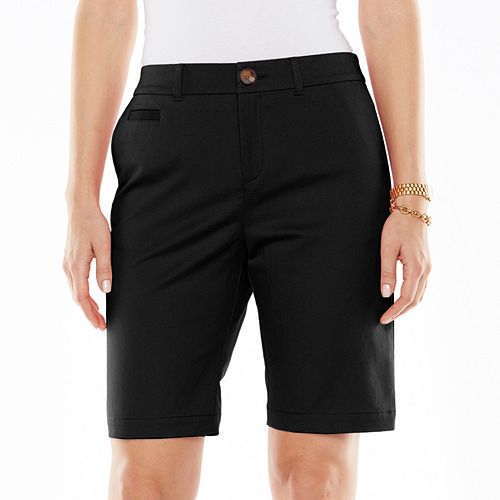 Croft & Barrow® Classic Fit Bermuda Shorts - Women's