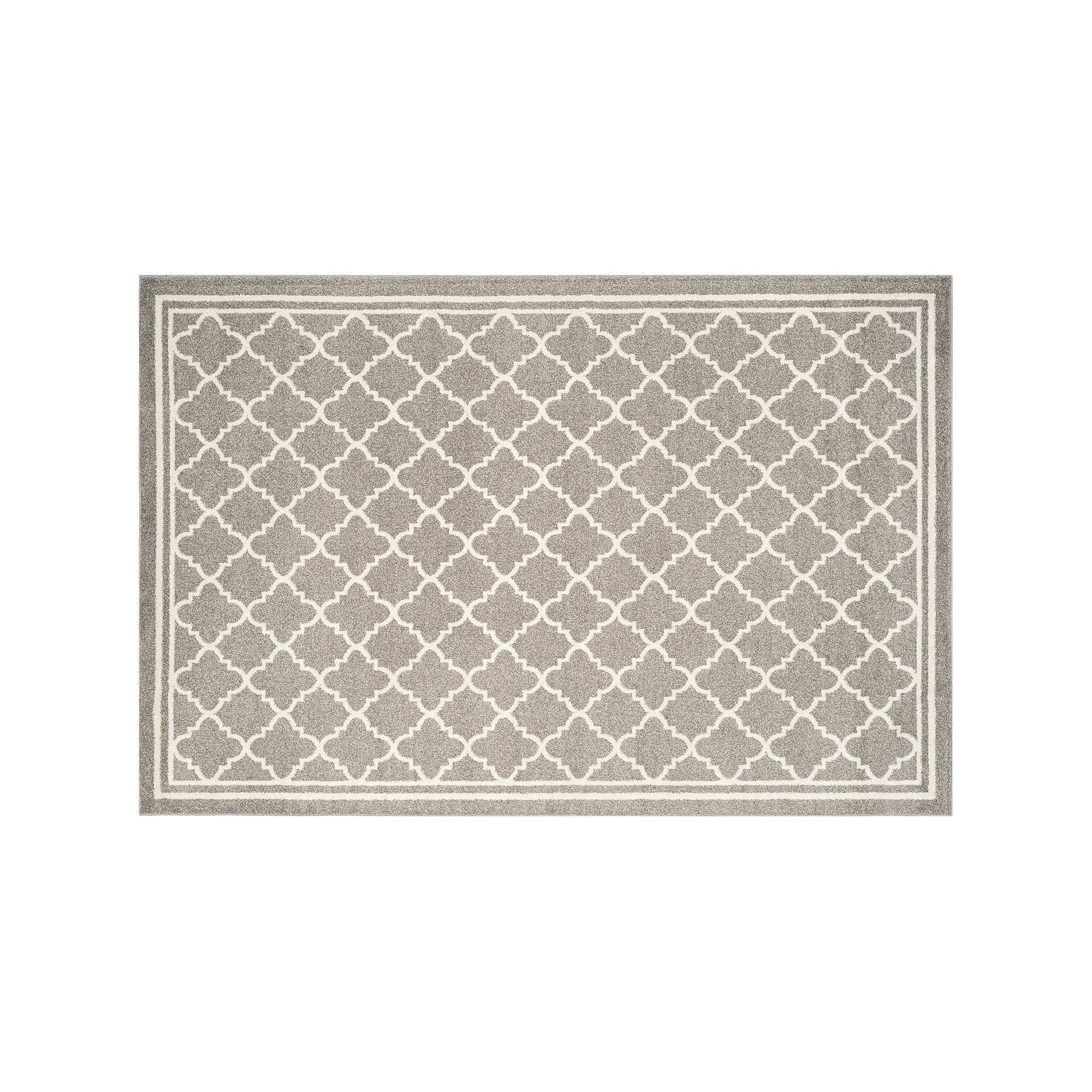 Safavieh Amherst Links Indoor Outdoor Rug, Dark Gray