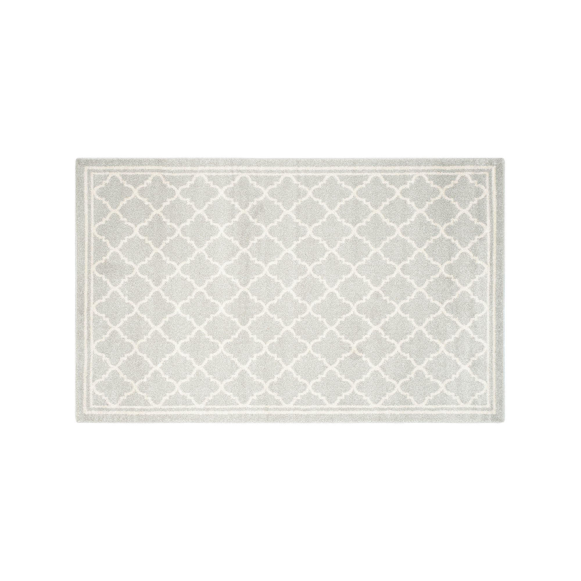 Safavieh Amherst Links Indoor Outdoor Rug, Light Gray