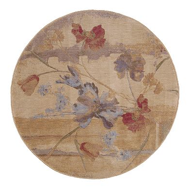 Nourison Somerset Watercolor Floral Rug