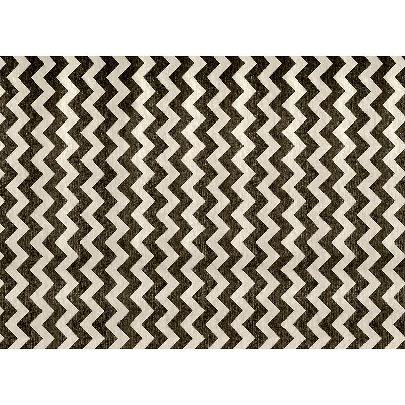 chevron rug washable ruggable rugs pc zig zag pattern