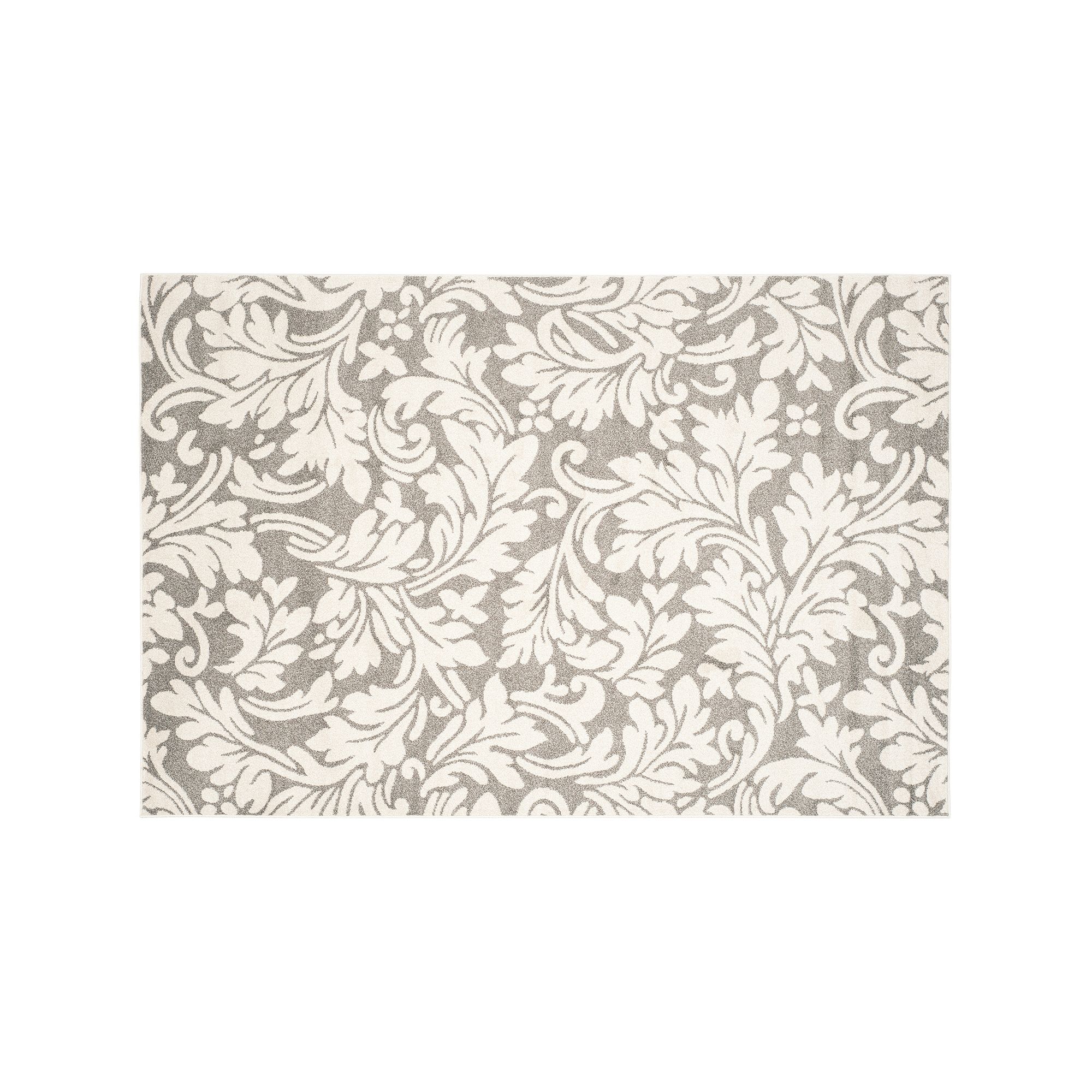 Safavieh Amherst Trailing Vine Indoor Outdoor Rug, Dark Gray