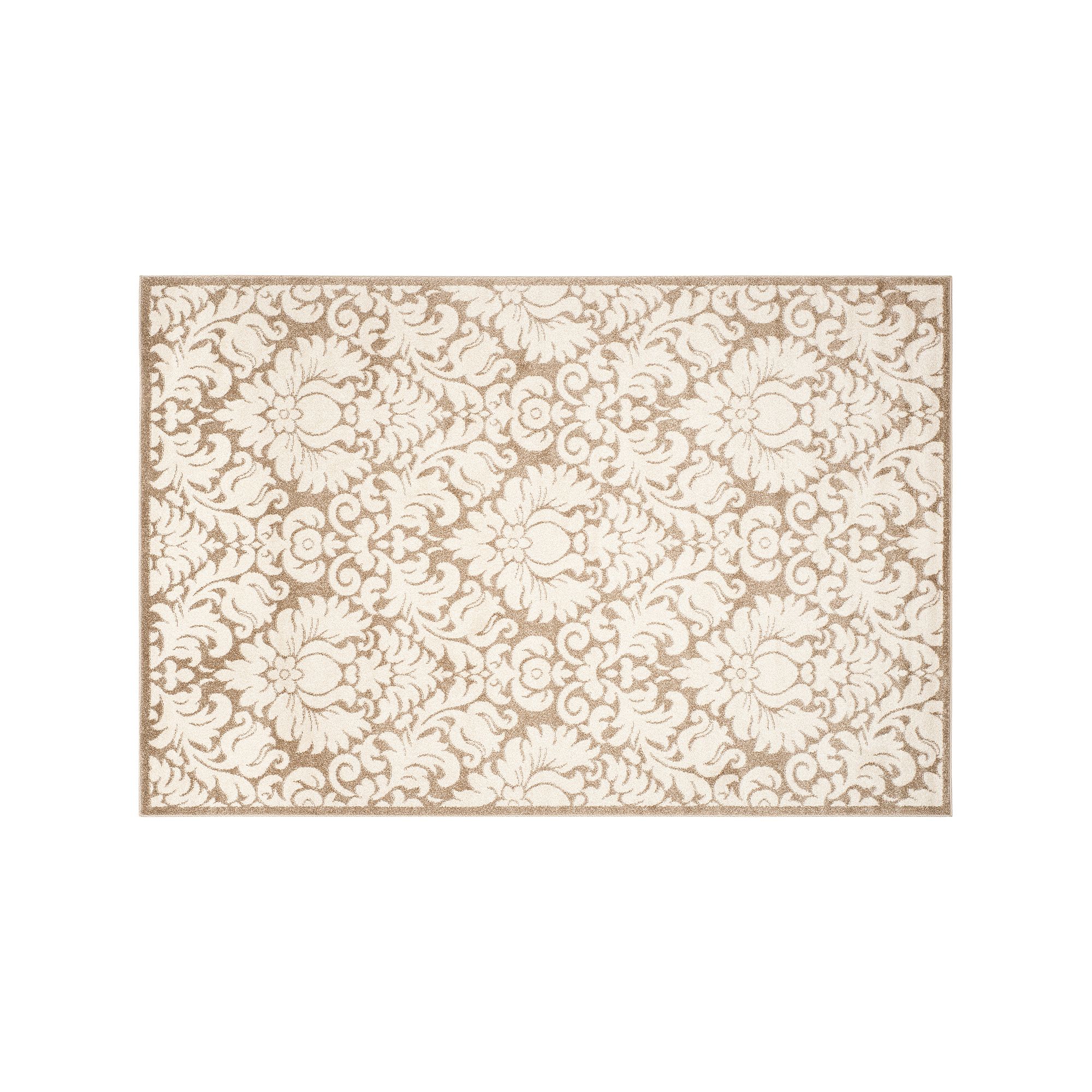 Safavieh Amherst Floral Medallion Indoor Outdoor Rug, Wheat