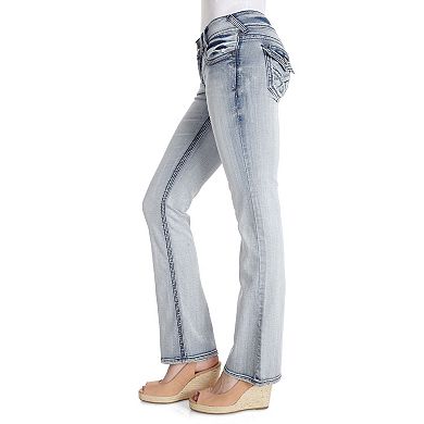 Juniors' WallFlower Ivy Curvy Bootcut Jeans