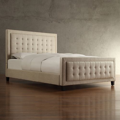 HomeVance Sheila 3piece Headboard, Footboard & Bed Frame Set