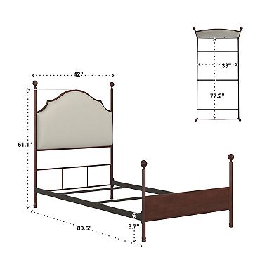 HomeVance Gabrielle Bed