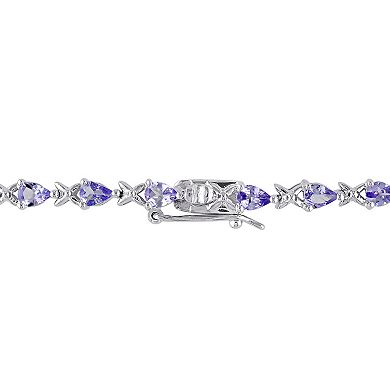 Stella Grace Tanzanite Sterling Silver Bracelet