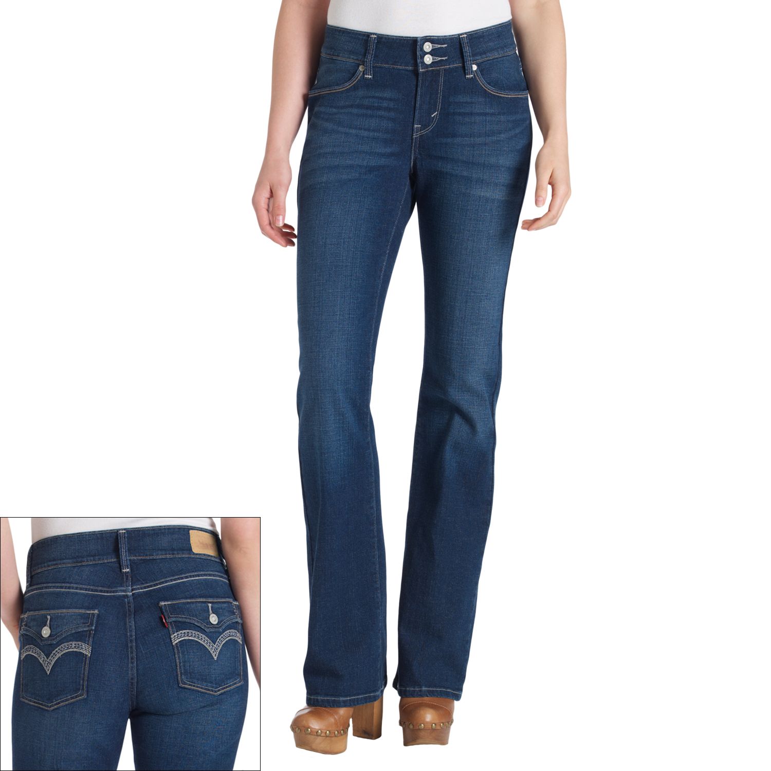 women's levi's 529 bootcut jeans