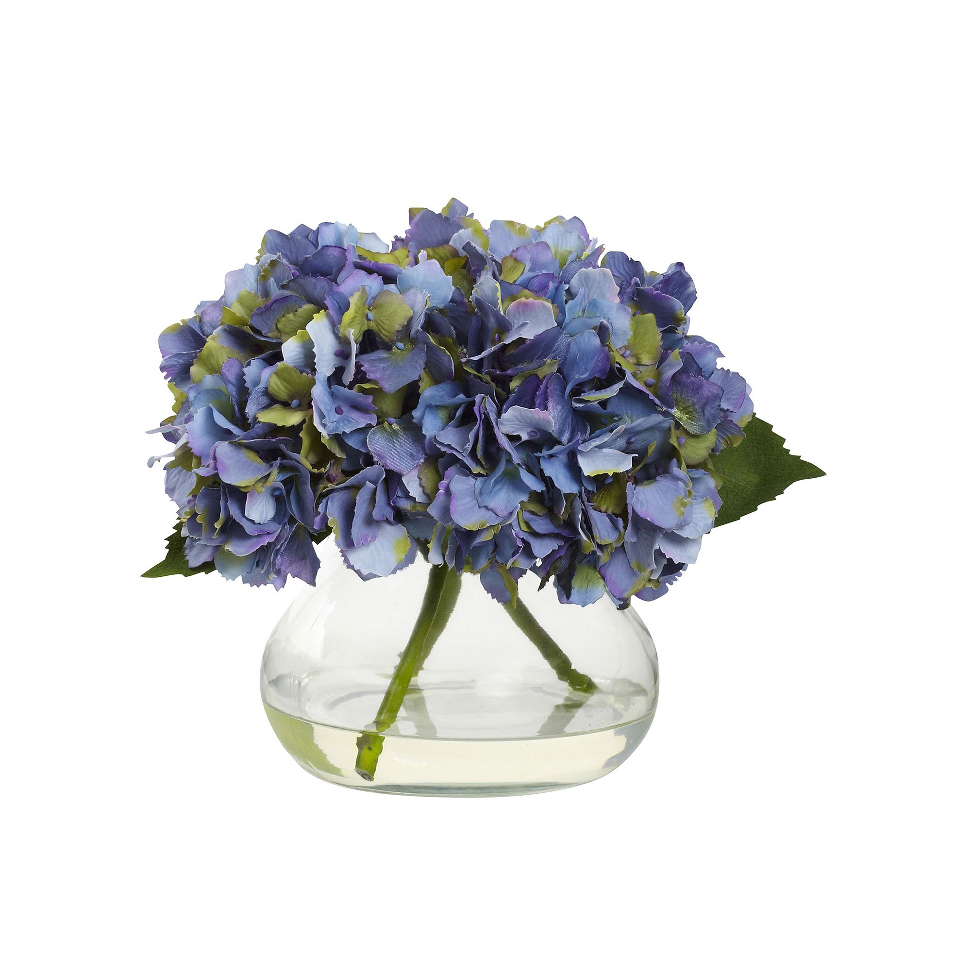nearly natural Hydrangea Floral Arrangement, Blue