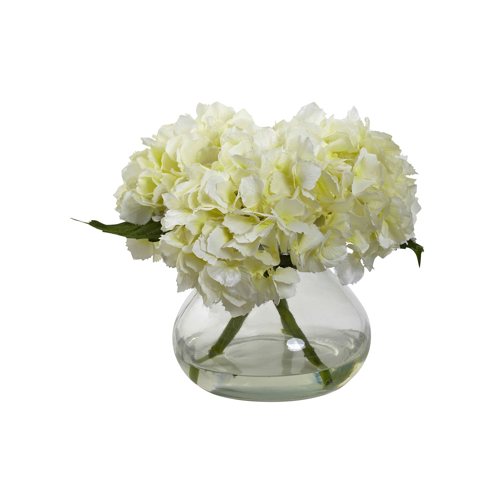 nearly natural Hydrangea Floral Arrangement, Ivory