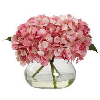 nearly natural Hydrangea Floral Arrangement