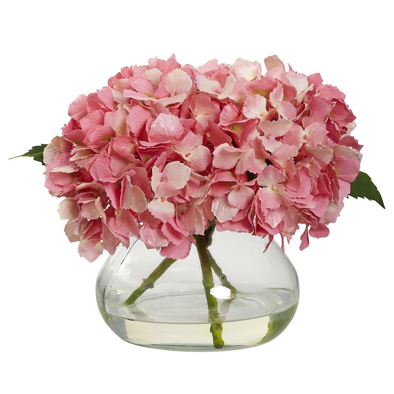 nearly natural Hydrangea Floral Arrangement, Pink