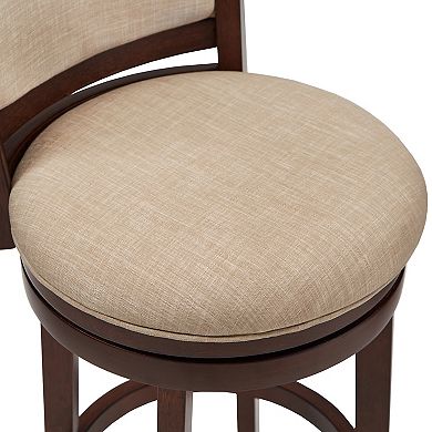 HomeVance Ames 24-in. Swivel Counter Stool