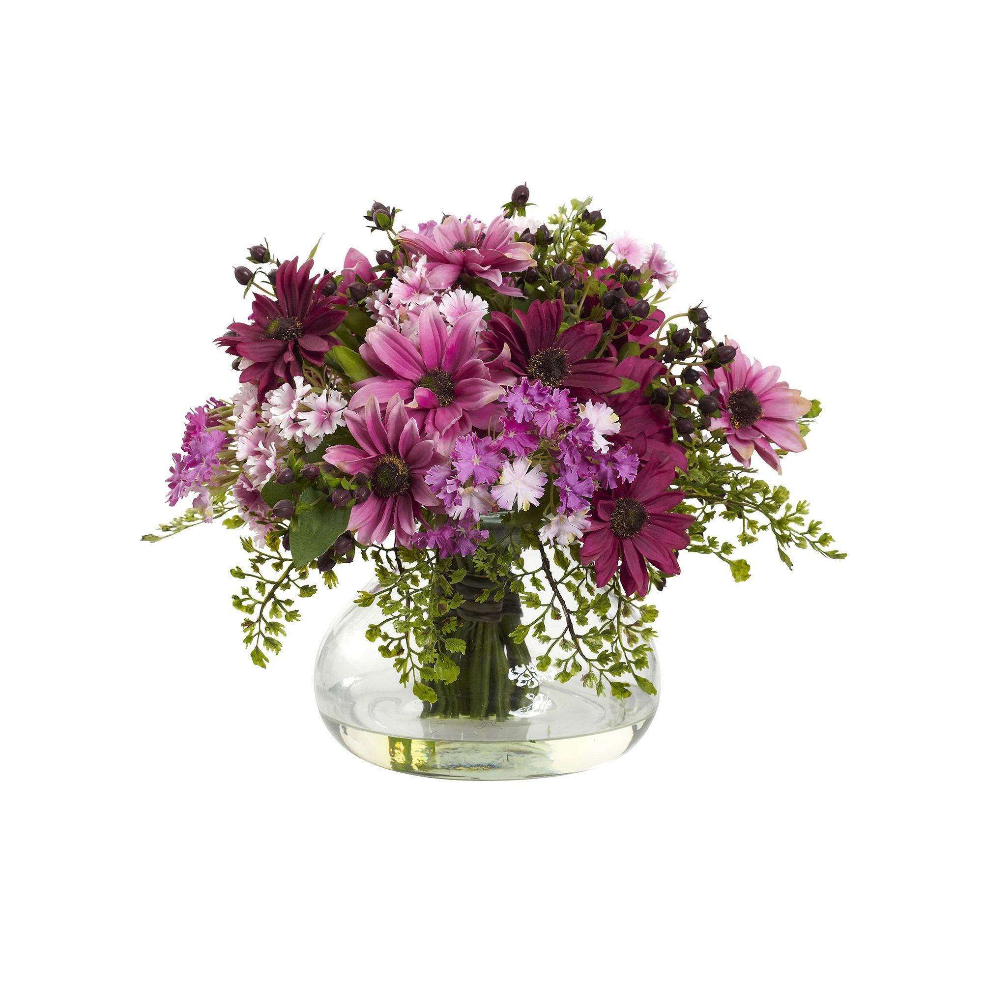 nearly natural Large Mixed Daisy Arrangement, Pink