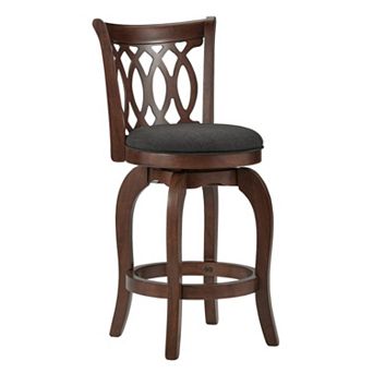 HomeVance Arleta 24 in Swivel Counter Stool