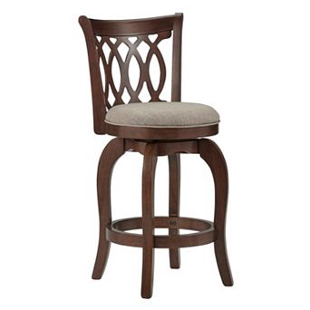 HomeVance Arleta 24 in Swivel Counter Stool