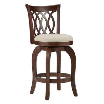 HomeVance Arleta 24 in Swivel Counter Stool