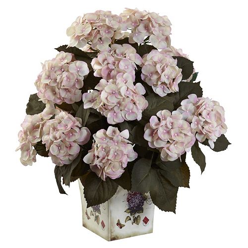 nearly natural Hydrangea Floral Arrangement