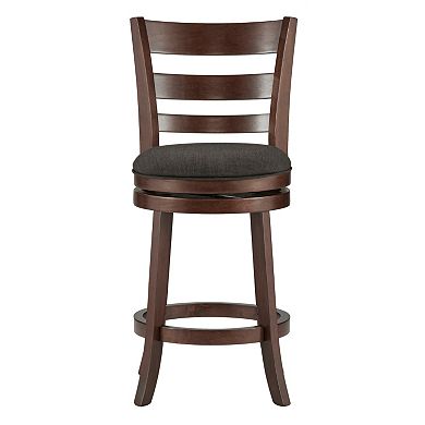 HomeVance Atalya 24-in. Swivel Counter Stool