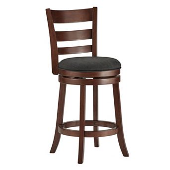 HomeVance Atalya 24 in Swivel Counter Stool