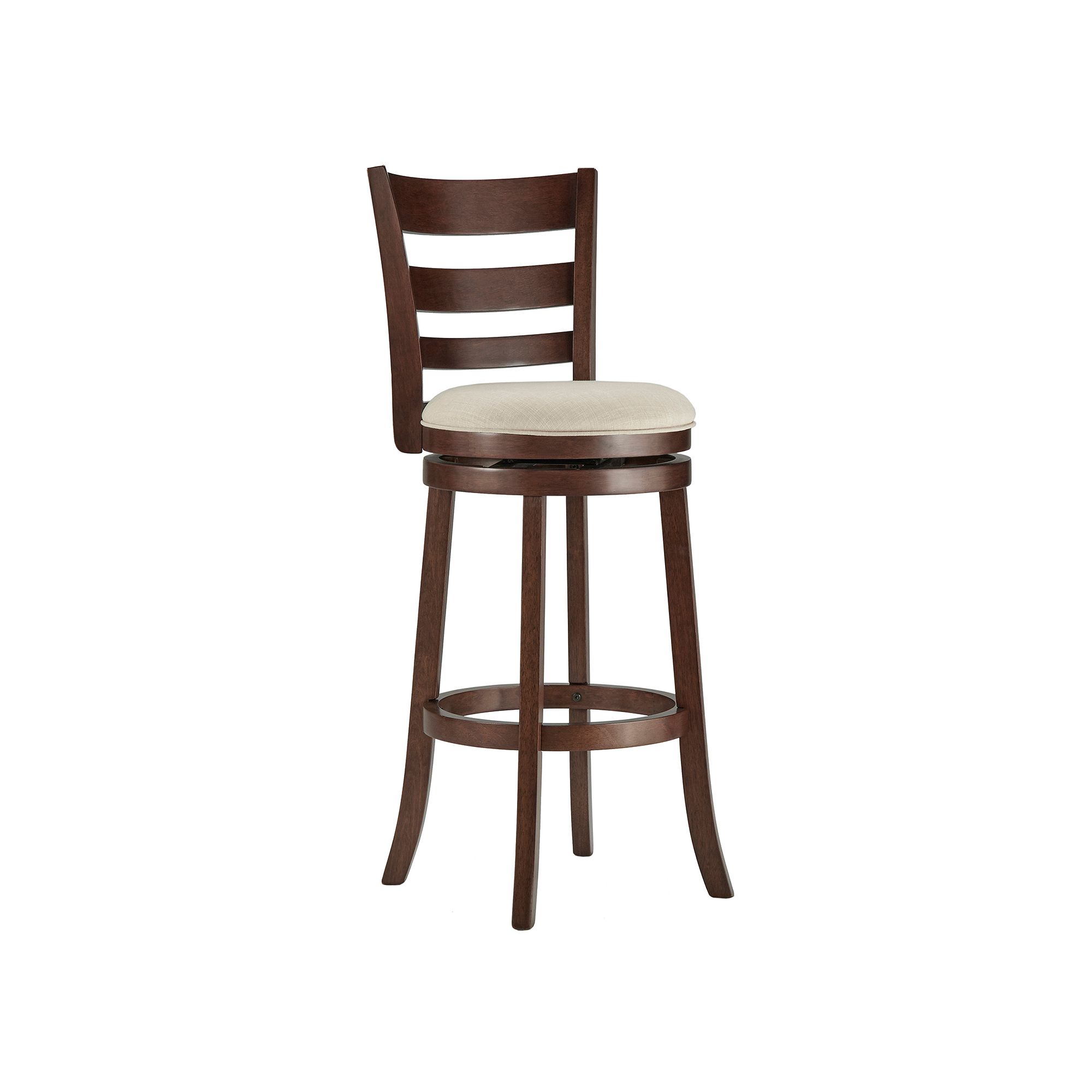HomeVance Atalya 29-in. Swivel Bar Stool, Oatmeal